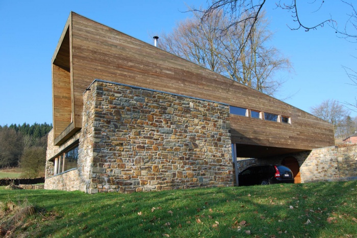 Maison basse nergie en Belgique