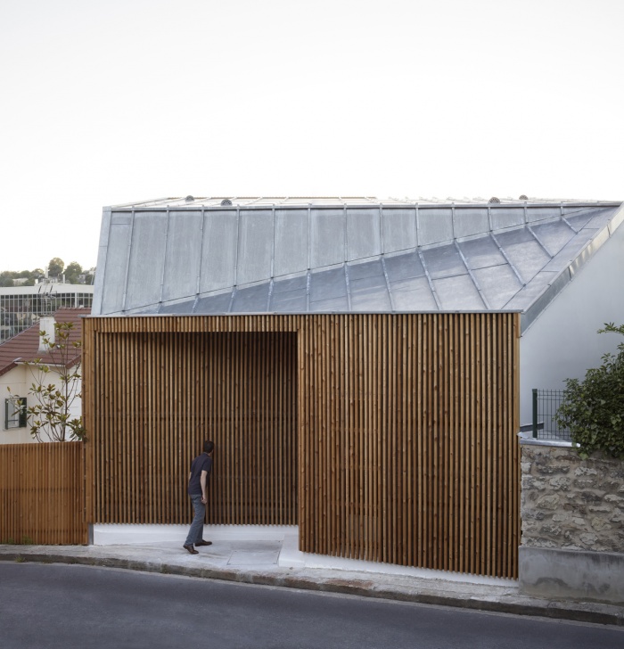 Extension en bois et restructuration d'une maison : 5