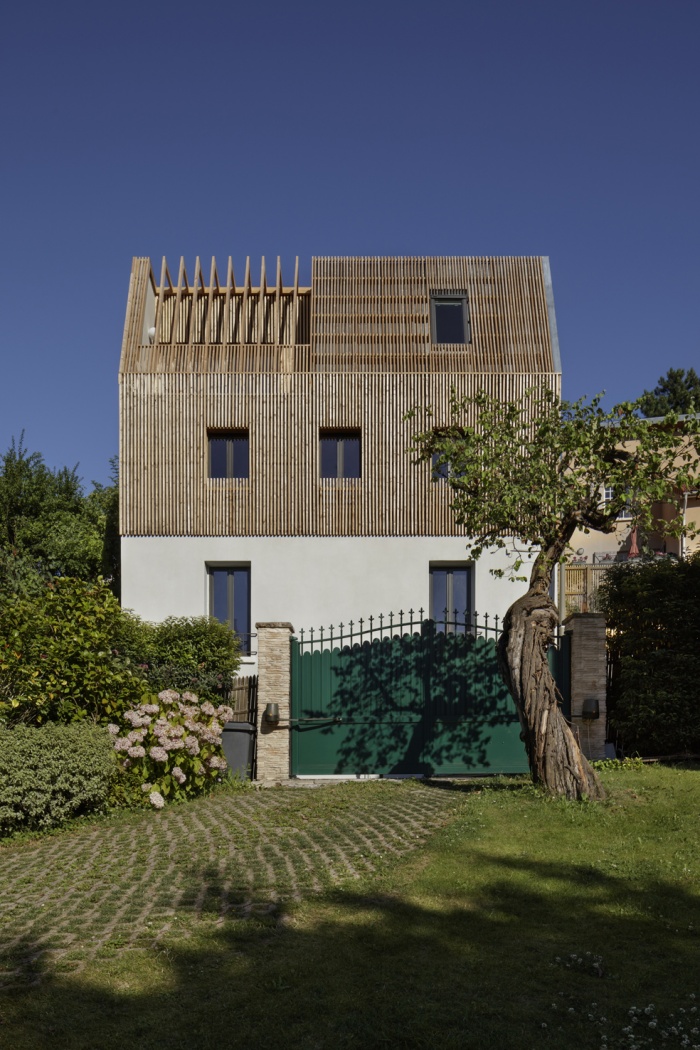 Extension en bois et restructuration d'une maison : 6